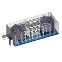 雙螺旋速凍機(jī)，海鮮魚蝦速凍機(jī)