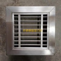 不銹鋼固定百葉