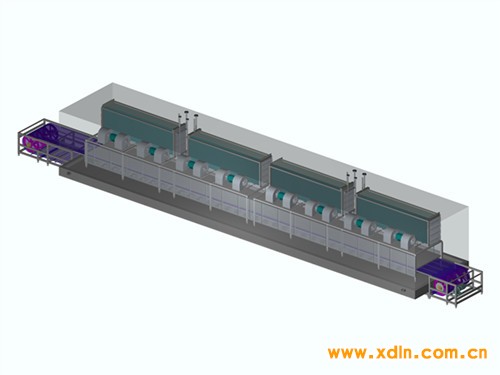 沖擊式板帶速凍機(jī)