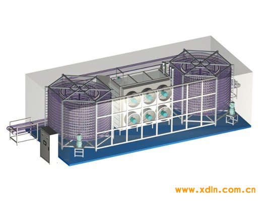 雙螺旋速凍機(jī)