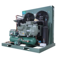 半封閉活塞壓縮機(jī)風(fēng)冷冷凝機(jī)組