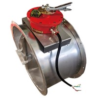 不銹鋼防爆防火閥