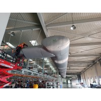 柔性織物復合橡塑保溫風管